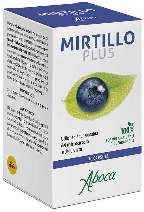 MIRTILLO PLUS 70 CAPSULE - Farmapanda Srl