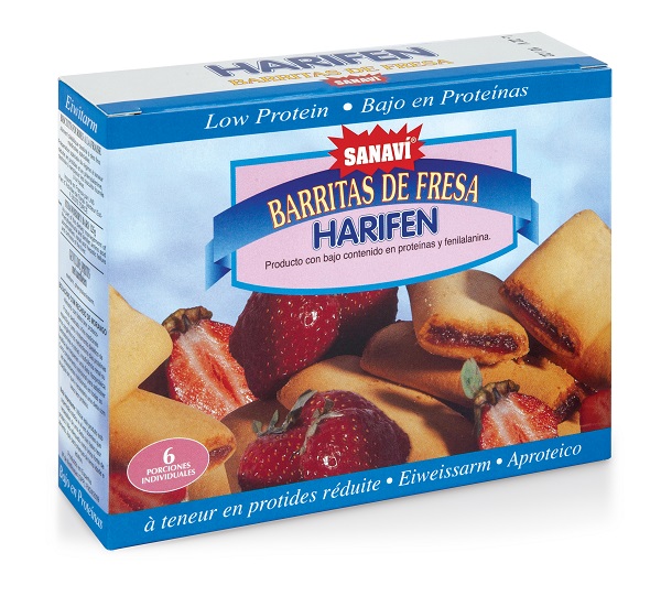 HARIFEN SNACK FRAGOLA 125 G - Farmapanda Srl