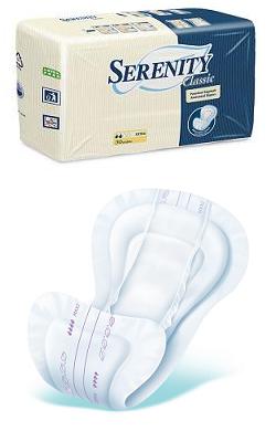 PANNOLONE PER INCONTINENZA SERENITY SAGOMATO MAXI IN TESSUTO NON TESSUTO 30 PEZZI - Farmapanda Srl
