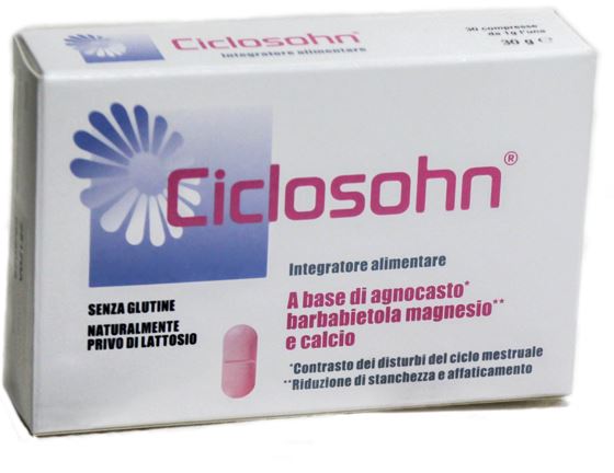 CICLOSOHN 30 COMPRESSE - Farmapanda Srl