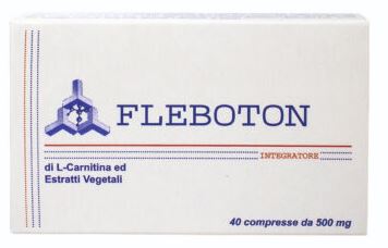 FLEBOTON 40 COMPRESSE - Farmapanda Srl