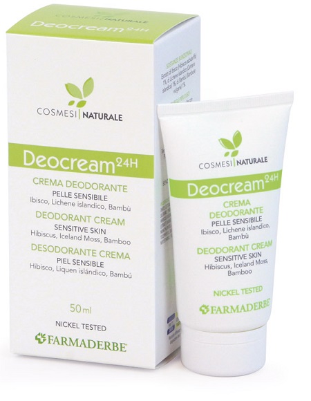 DEOCREAM CREMA DEODORANTE PELLI SENSIBILI 50 ML - Farmapanda Srl