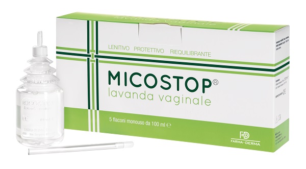 LAVANDA VAGINALE MICOSTOP 5 FLACONI DA 100 ML - Farmapanda Srl