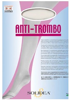 ANTITROMBO CALZA BIANCO MEDIUM - Farmapanda Srl