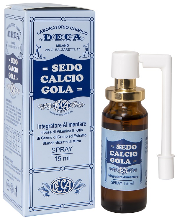 SEDO CALCIO GOLA SPRAY 15 ML - Farmapanda Srl