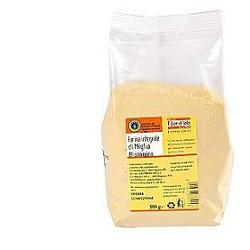 FIOR DI LOTO FARINA INTEGRALE AL MIGLIO 500 G - Farmapanda Srl