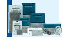 SYLVERCEL MEDICAZIONE IN IDROALGINATO CON FIBRE DI NYLON E ARGENTO 5X5CM 10 PEZZI - Farmapanda Srl