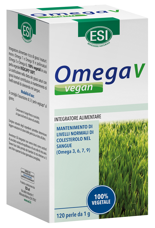 ESI OMEGACTIVE VEGAN 120 VEGICAPSULE - Farmapanda Srl