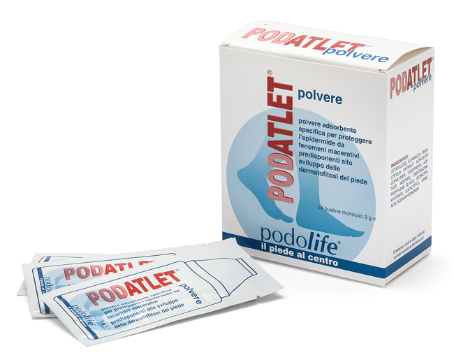 PODATLET POLVERE PIEDI 24 BUSTINE - Farmapanda Srl