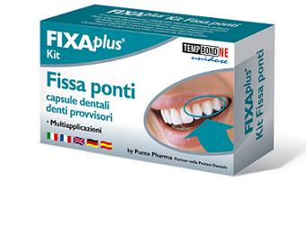 CEMENTO PROVVISORIO PER PONTI FIXAPLUS KIT 1 PEZZO - Farmapanda Srl