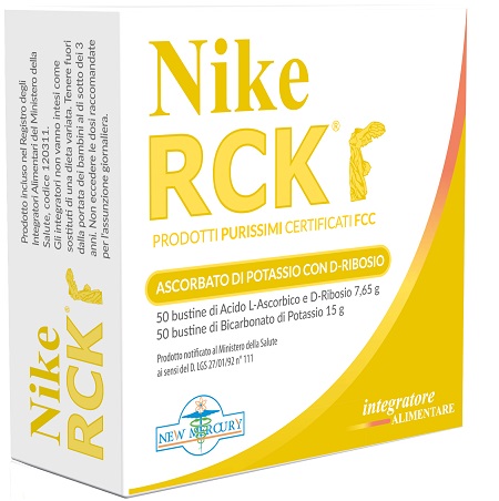 NIKE RCK ASCORBATO POTASSIO + RIBOSIO 100 BUSTINE 22,65 G - Farmapanda Srl