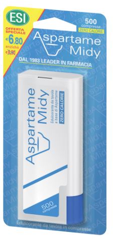 ESI ASPARTAME MIDY 500 COMPRESSE OFFERTA SPECIALE - Farmapanda Srl