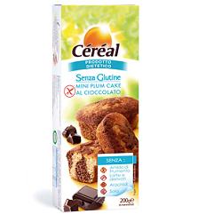 CEREAL MINIPLUMCAKE GOCCE CIOCCOLATO 200 G - Farmapanda Srl