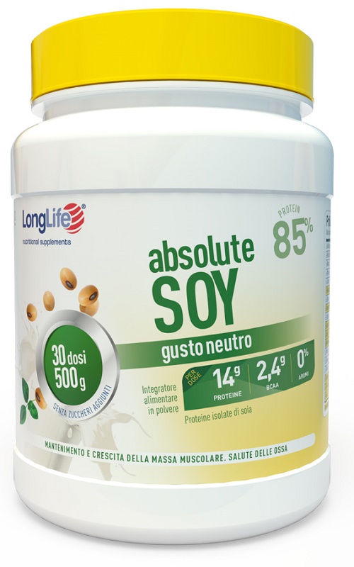 LONGLIFE ABSOLUTE SOY 500 G - Farmapanda Srl