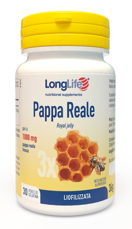 LONGLIFE PAPPA REALE 30 PERLE IN GELATINA - Farmapanda Srl