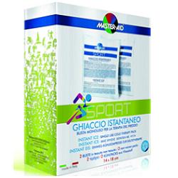 GHIACCIO ISTANTANEO MASTER-AID SPORT PER TERAPIA DEL FREDDO 2 PEZZI - Farmapanda Srl