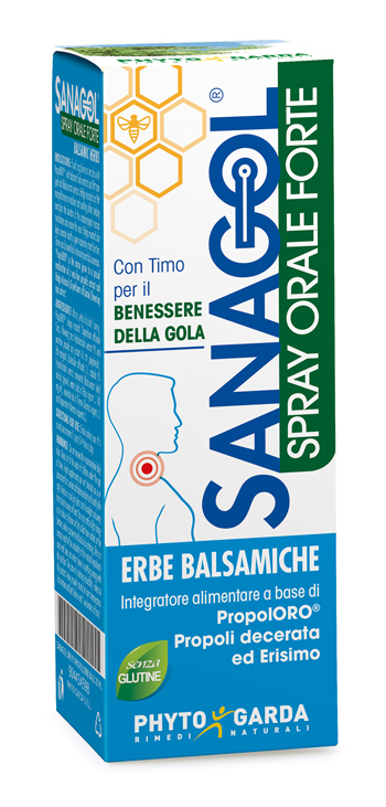 SANAGOL SPRAY FORTE ERBE BALSAMICHE 20 ML - Farmapanda Srl