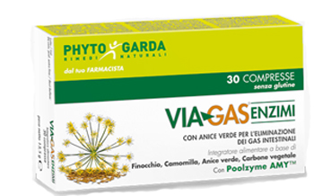 VIAGAS ENZIMI 30 COMPRESSE - Farmapanda Srl