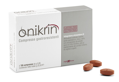 ONIKRIN 30 COMPRESSE - Farmapanda Srl