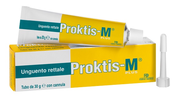 UNGUENTO RETTALE PROKTIS/M PLUS 30G CON CANNULA - Farmapanda Srl