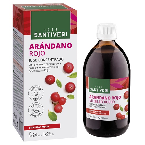 MIRTILLO ROSSO SUCCO CONCENTRATO 490 ML - Farmapanda Srl