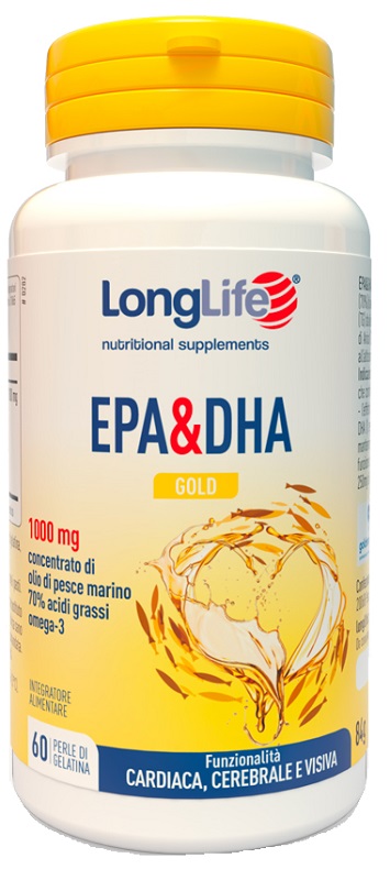 LONGLIFE EPA DHA GOLD 60 PERLE - Farmapanda Srl