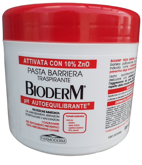 BIODERM PASTA BARRIERA ZINCO 500 ML - Farmapanda Srl