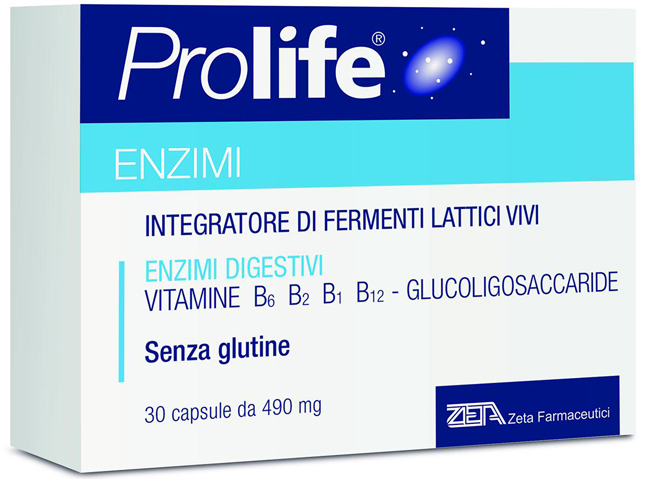 PROLIFE ENZIMI 30 CAPSULE - Farmapanda Srl