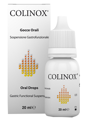 COLINOX SOSPENSIONE GASTROFUNZIONALE GOCCE OROSOLUBILI TRATTAMENTO METEORISMO AEROFAGIA COLICHE GASSOSE 20 ML - Farmapanda Srl