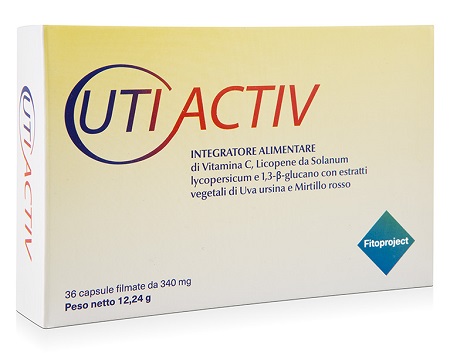 UTIACTIV 36 CAPSULE FILMATE DA 340 MG - Farmapanda Srl