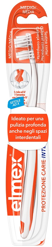 ELMEX INTERX SPAZZOLINO PROTEZIONE CARIE TESTINA CORTA - Farmapanda Srl