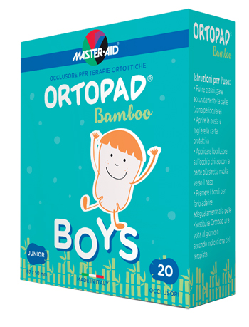 CEROTTO OCULARE PER ORTOTTICA ORTOPAD BOYS M 5,4X7,6 20 PEZZI - Farmapanda Srl