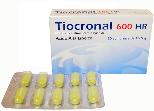 TIOCRONAL 600 HR 20 COMPRESSE - Farmapanda Srl