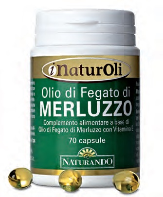 NATUROLI OLIO DI FEGATO DI MERLUZZO 70 CAPSULE MOLLI - Farmapanda Srl