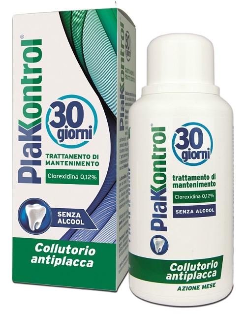 PLAKKONTROL 30 GIORNI COLLUTORIO 250 ML - Farmapanda Srl