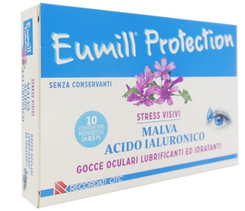 EUMILL PROTECTION GOCCE OCULARI 10 FLACONCINI MONODOSE 0,5 ML - Farmapanda Srl