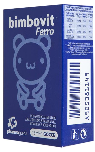 BIMBOVIT FERRO GOCCE 15 ML - Farmapanda Srl