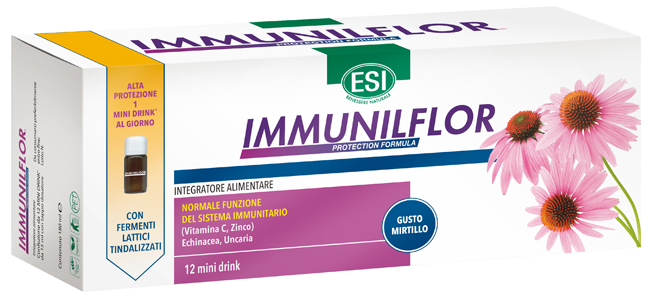 ESI IMMUNILFLOR MINI DRINK 12 MINI DRINK - Farmapanda Srl