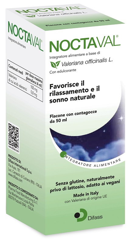 NOCTAVAL GOCCE 50 ML - Farmapanda Srl