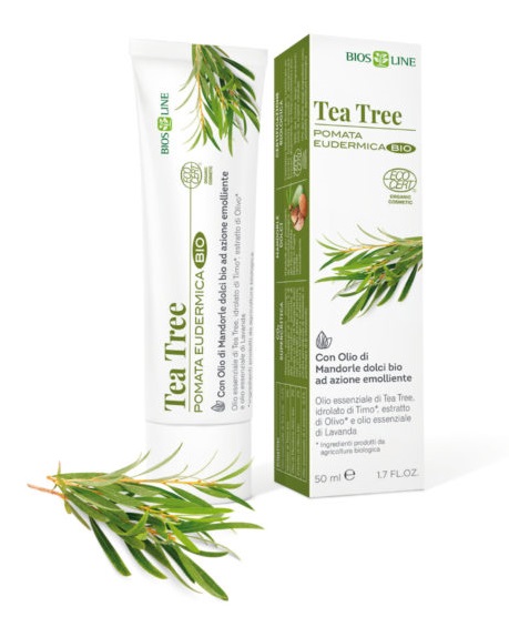 BIOSLINE TEA TREE POMATA EUDERMICA CERT ECOCERT 50 ML - Farmapanda Srl