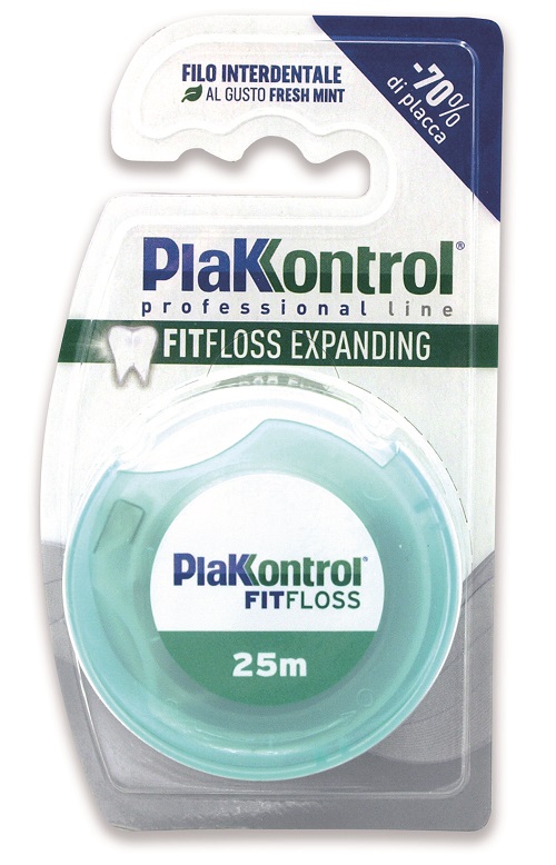 PLAKKONTROL FIT FLOSS FILO 25 M - Farmapanda Srl