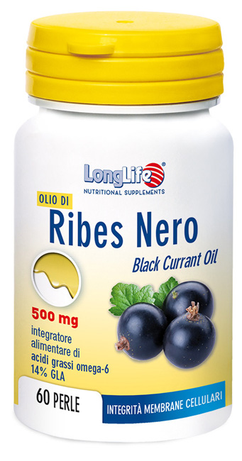 LONGLIFE OLIO RIBES NERO 60 PERLE DI GELATINA - Farmapanda Srl