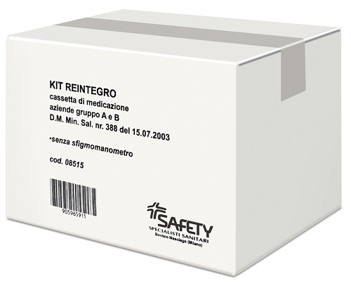 KIT REINTEGRO CASSETTA PRONTO SOCCORSO GRUPPO A/B - Farmapanda Srl