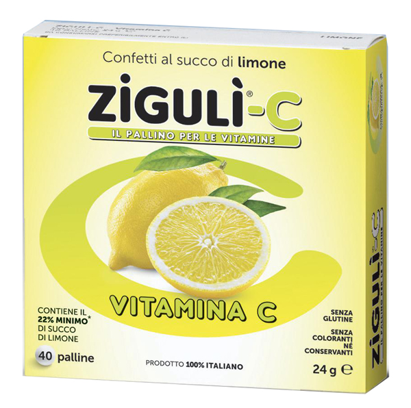 ZIGULI C LIMONE 40 CONFETTI 24 G - Farmapanda Srl