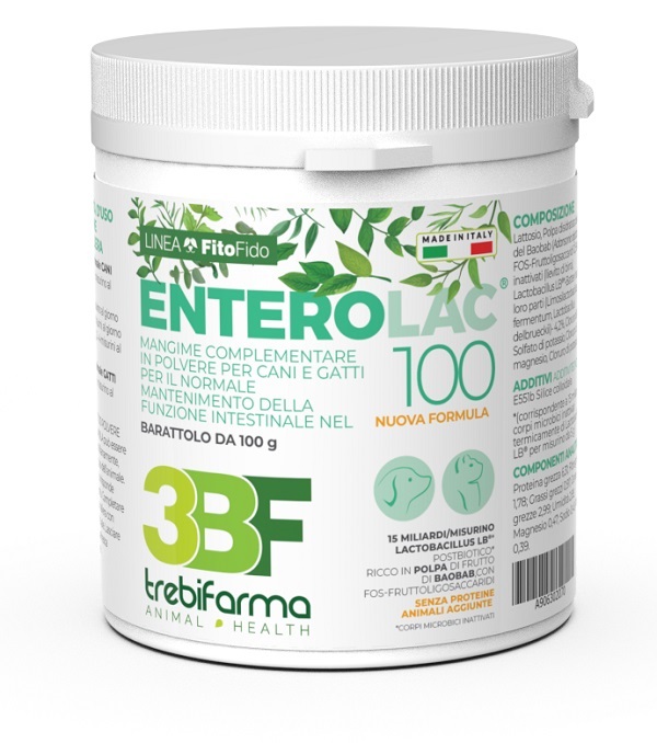 ENTEROLAC POLVERE BARATTOLO 100 G - Farmapanda Srl