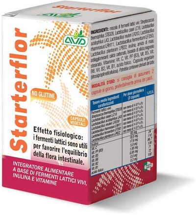 STARTERFLOR 25 CAPSULE - Farmapanda Srl