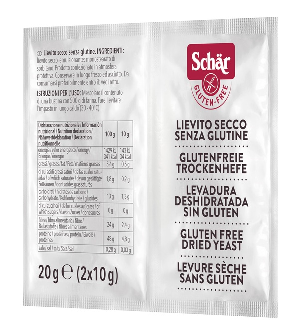 SCHAR LIEVITO SECCO 2 BUSTINE DA 10 G - Farmapanda Srl