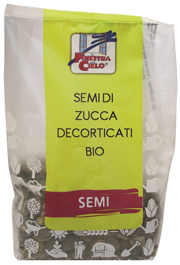 SEMI DI ZUCCA DECORTICATI BIO 150 G - Farmapanda Srl