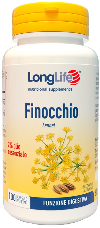 LONGLIFE FINOCCHIO 1% 100 CAPSULE VEGETALI - Farmapanda Srl
