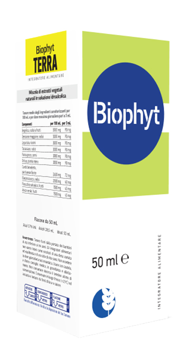 BIOPHYT TERRA 50 ML SOLUZIONE IDROALCOLICA - Farmapanda Srl